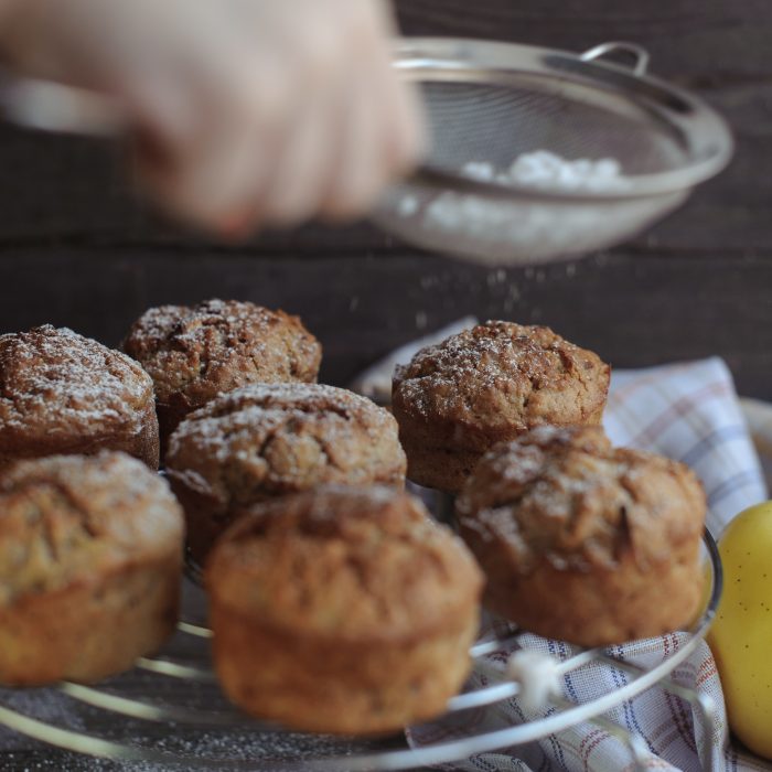 Apple and Cinnamon Spelt Muffins