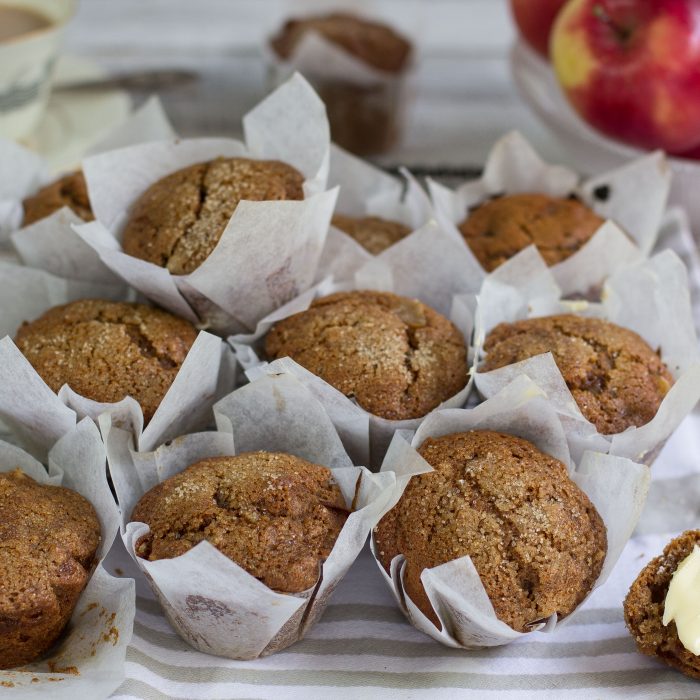 Apple and Honey (Gingerbread) Muffins