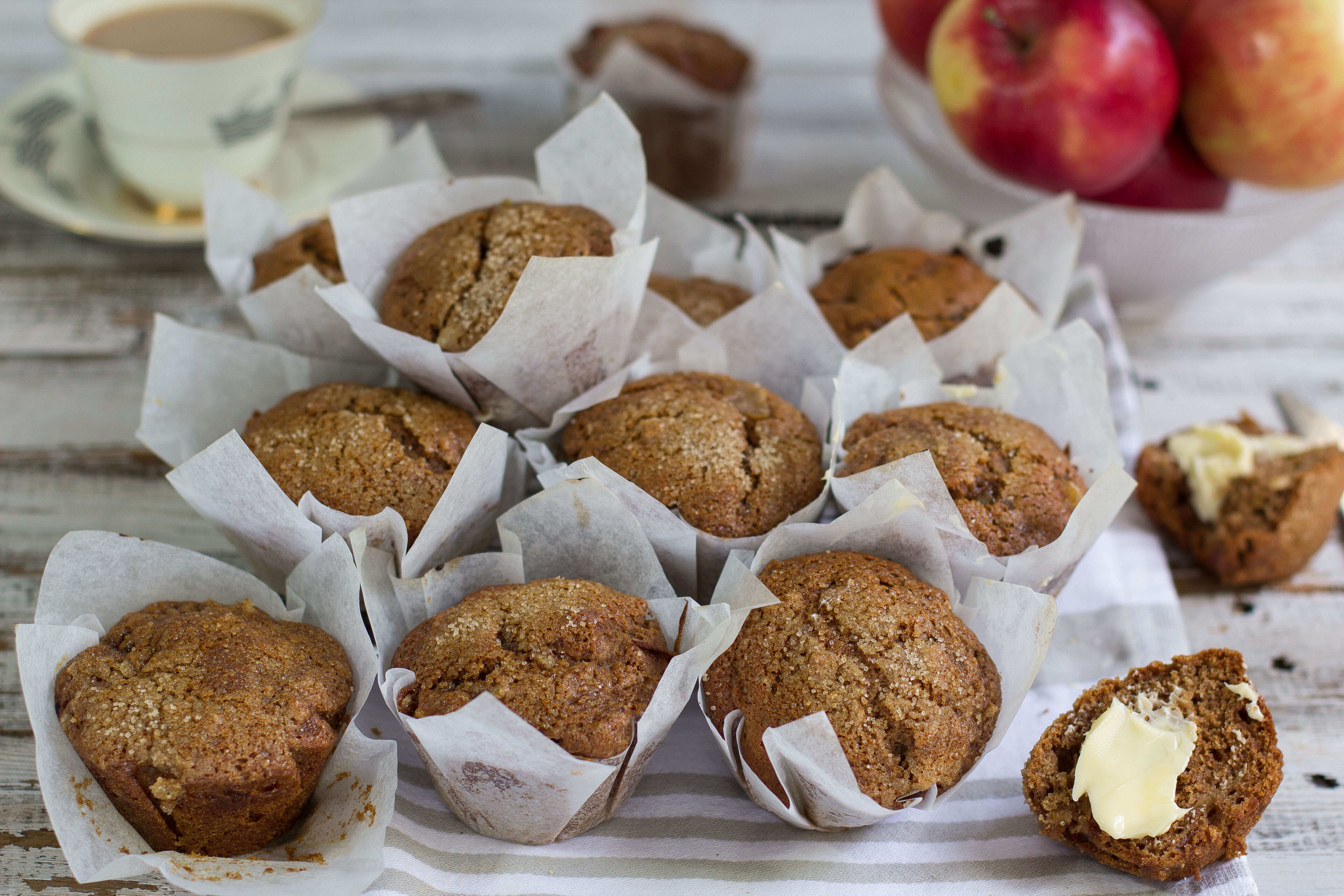 Apple and Honey (Gingerbread) Muffins