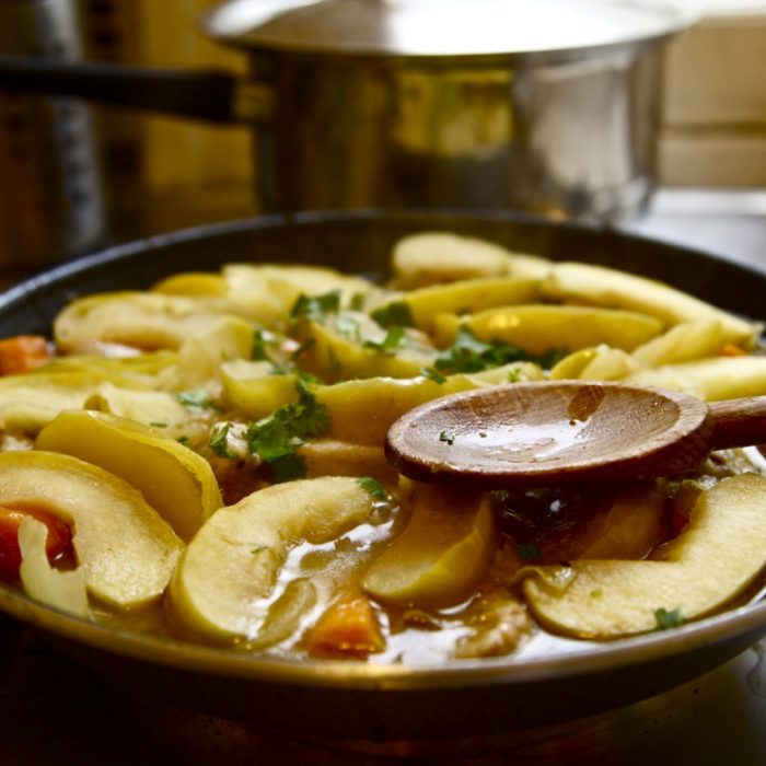 Apple and Pork Tagine