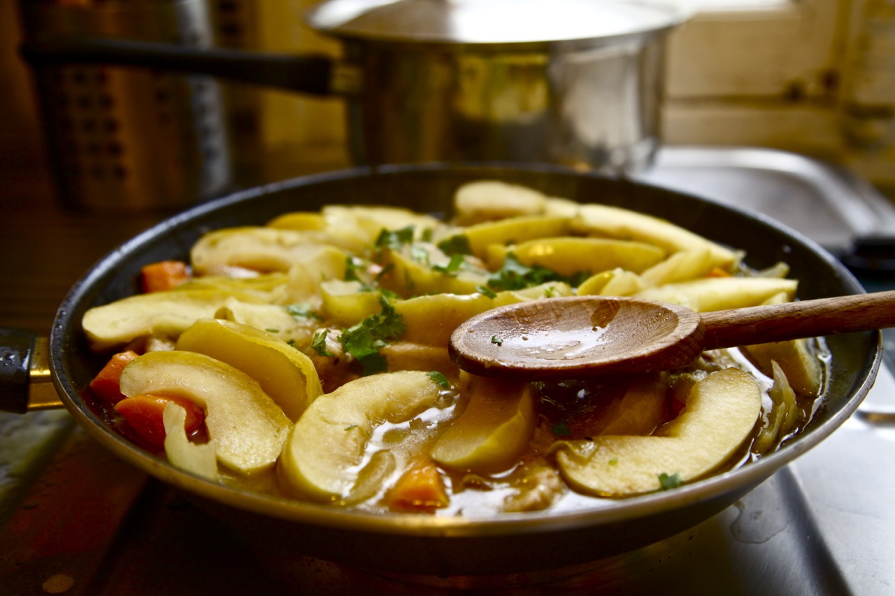 Apple and Pork Tagine