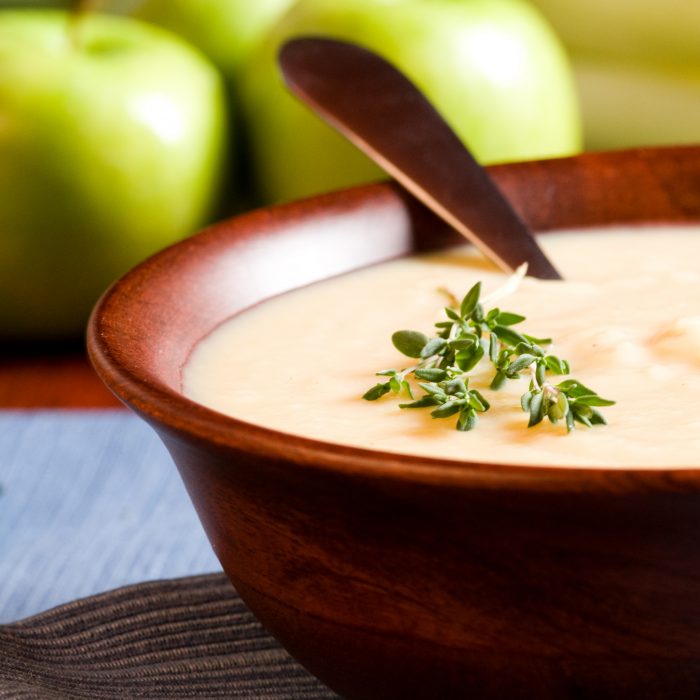 Apple and Roasted Parsnip Soup