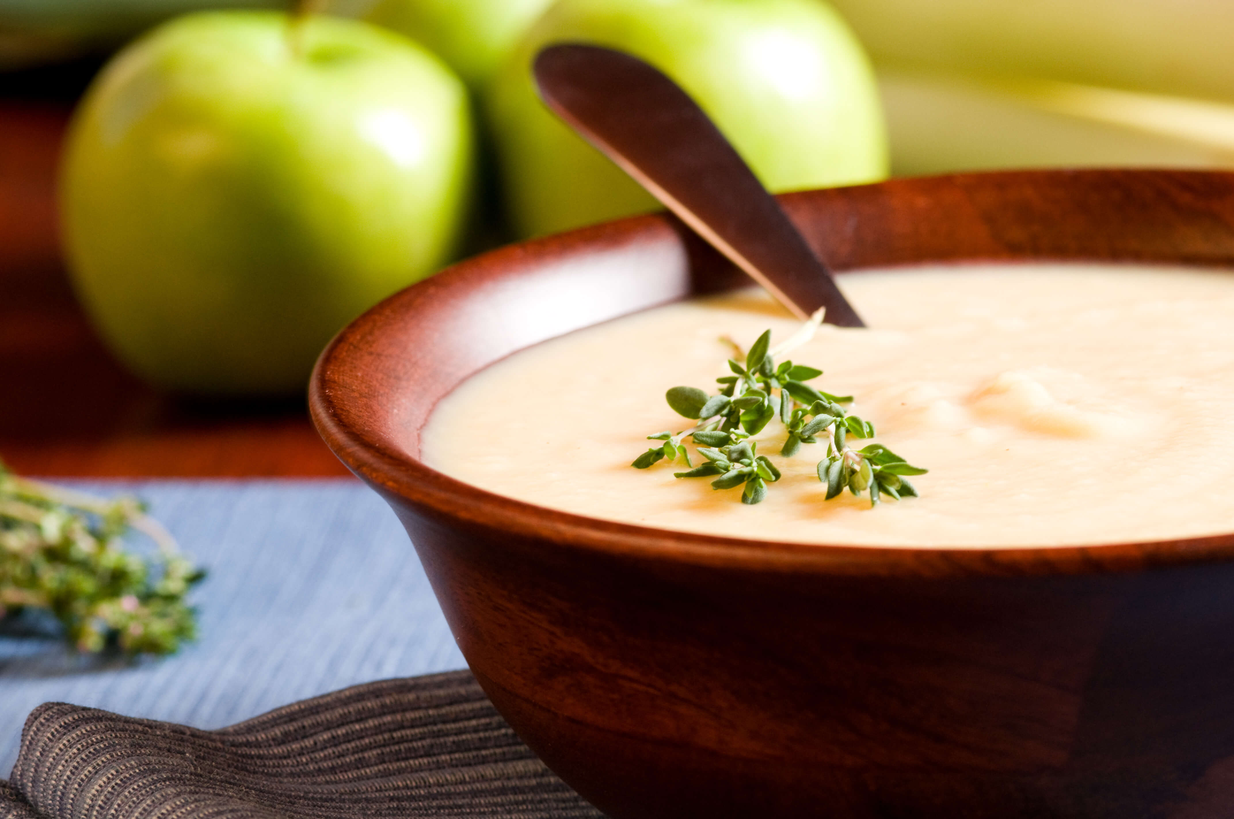 Apple and Roasted Parsnip Soup