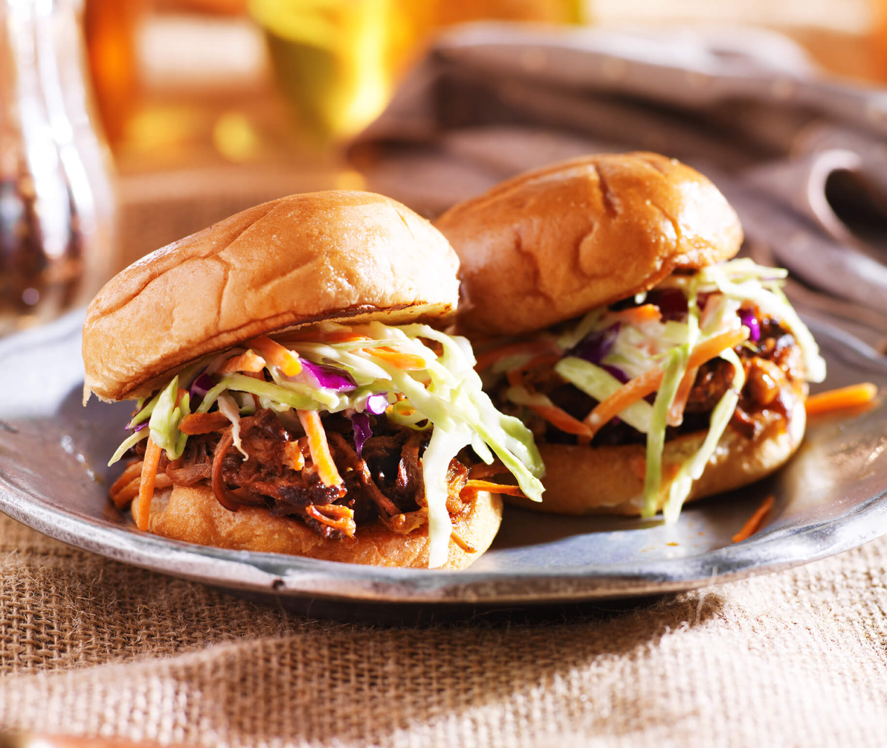 Apple, carrot & pork burgers
