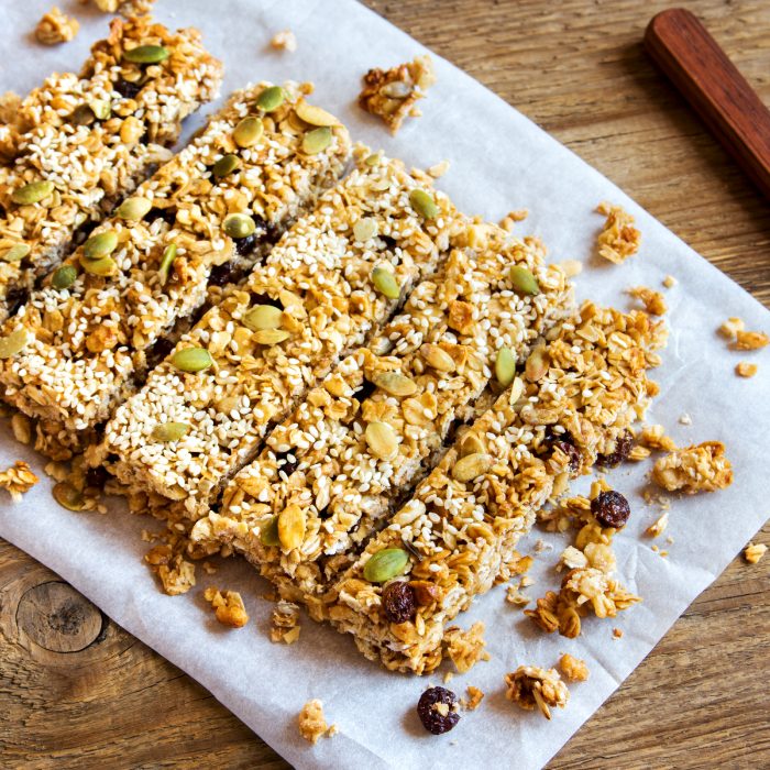 Apple oat bars