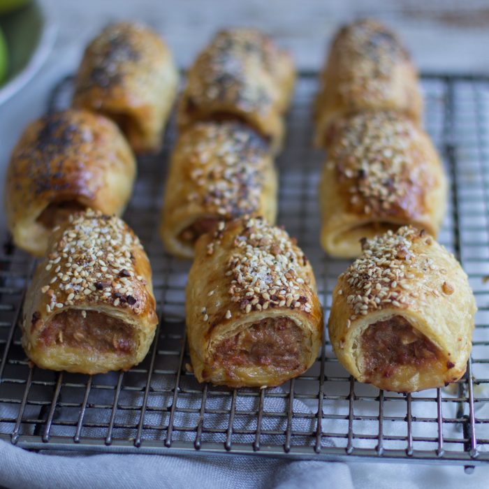 Pork and Apple Sausage Rolls