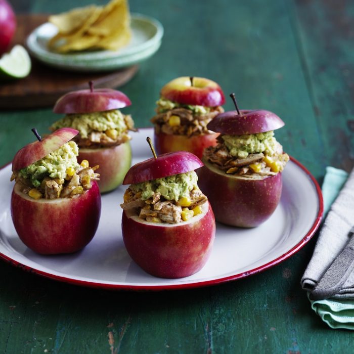 Apple taco cups