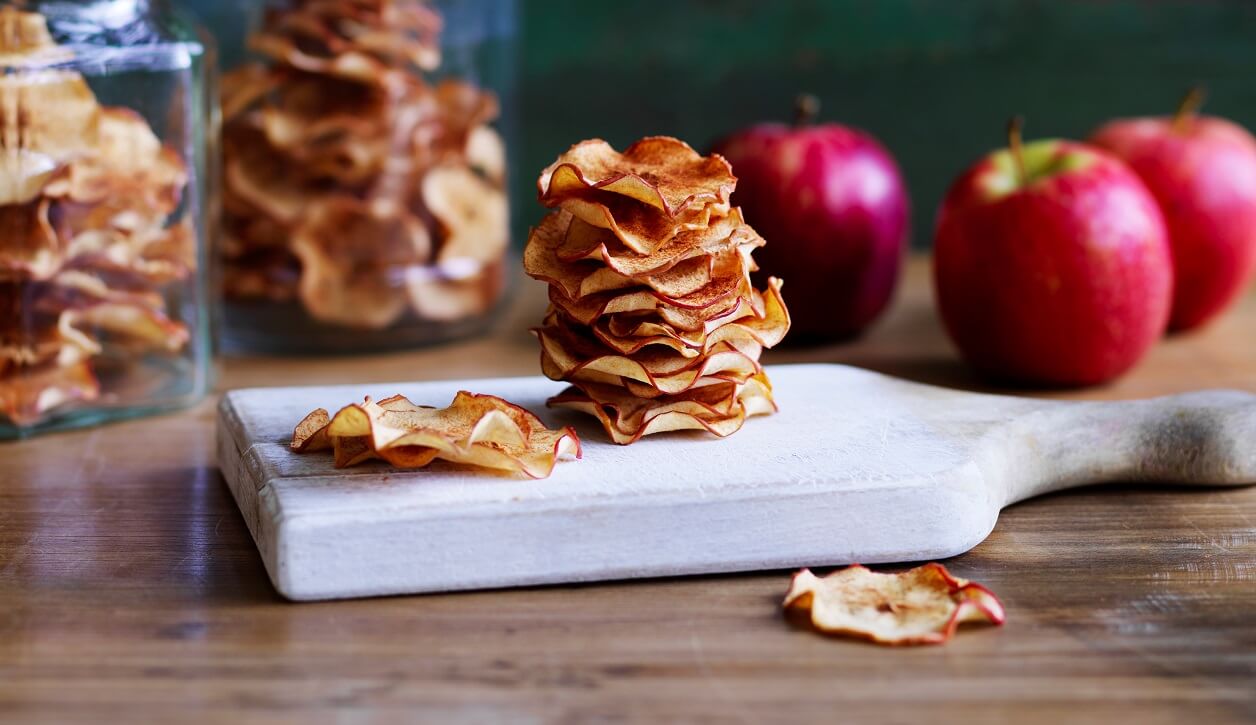 Cinnamon Spiced Apple Chips