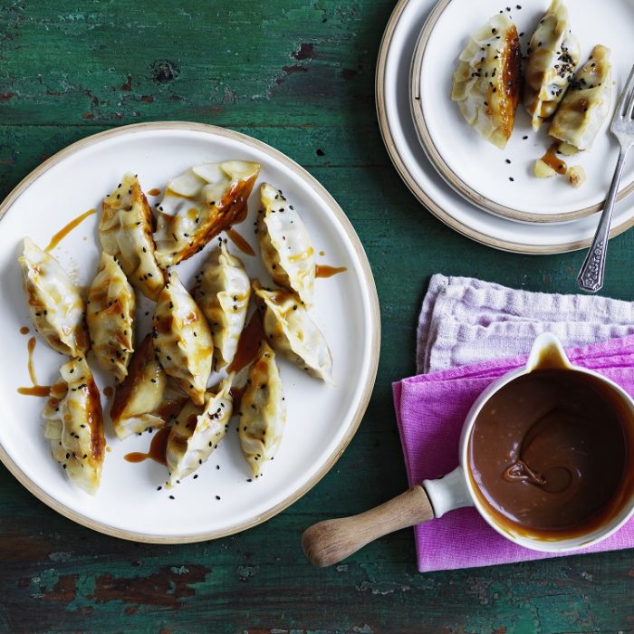 Apple Pie Gyoza