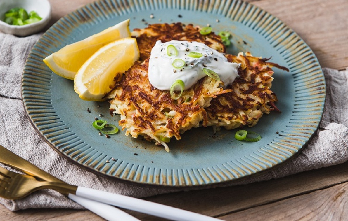 Apple & Potato Rosti Fritters