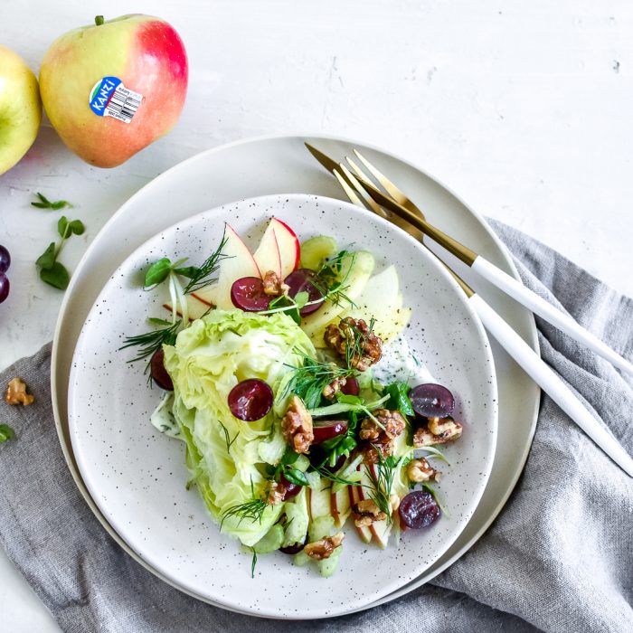 Kanzi® Apple, Iceberg and Maple Walnut Salad